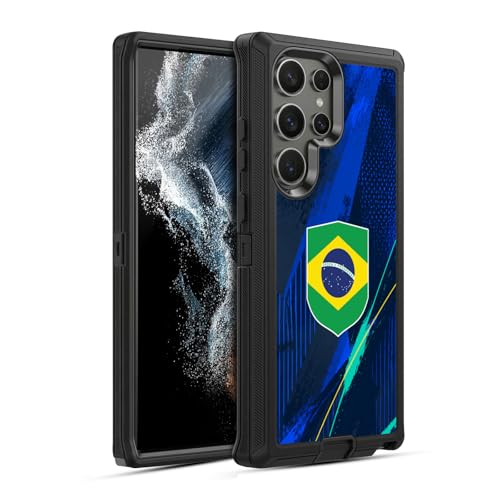 Étui football Brésil Samsung S22 Ultra pour supporter au stade et au quotidien