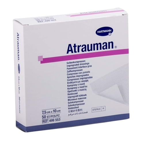 Atrauman Tulle 7.5 x 10cm interface de cicatrisation x50 - 2