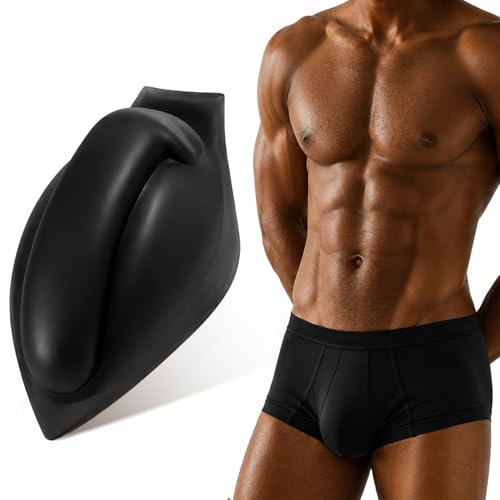 Threlaco 1 Pcs Bulge Enhancer Men Silicone Enlarge Front Pouch