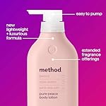 Method Body Lotion, Pure Peace, Rose Water, Peonies + Pink Sea Salt notes, 24 Hours of Moisture, 14 oz - Image 4