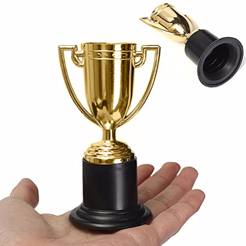 ABOOFAN Medalhas vencedoras de plástico dourado Prêmio de ouro Troféu Prêmio Conjunto de medalhas pa