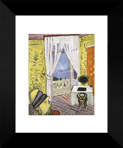 Henri Matisse Framed Art Print 18x15 "Interior with a Violin Case"