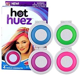 global mart Temporary Hair Colour Chalk, 4 Colors