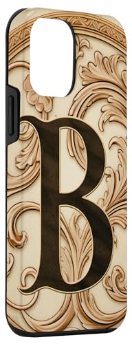 Image of iPhone 12 mini Boho Chic Floral Wreath Latter M Cute Pastel Case
