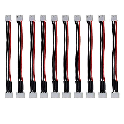 10 cables extensión JST-XH 15 cm 3 pines balance miniatura 1
