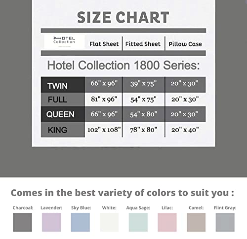 Hotel Collection Sheet Set - Hotel Luxury 1800 Bedding Sheets & Pillowcases - Extra Soft Cooling Bed Sheets - Deep Pocket Up To 17 Inch Mattress- Wrinkle, Fade, Stain Resistant 4 Piece (Queen, Camel) #TOP3