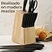 Imagen de Porta cuchillos cocina universal 15 piezas