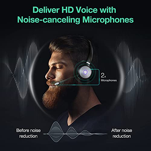 Yealink Wh62 Mono Teams Wireless Noise Canceling Headset - Connects And Works With Usb Enabled Desk Phones, Computers And Softphones. Headset Includes A 500Ft Wireless Range + Intelligent Mute #TOP2