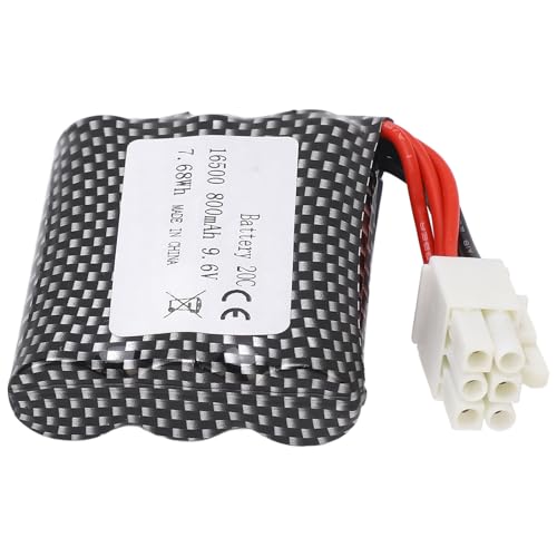 NIZUUONE 9.6V RC Car Battery 800mAh for S911, S912, 9115, 9116 - Image 5
