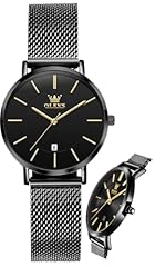 Mesh Strap watch black