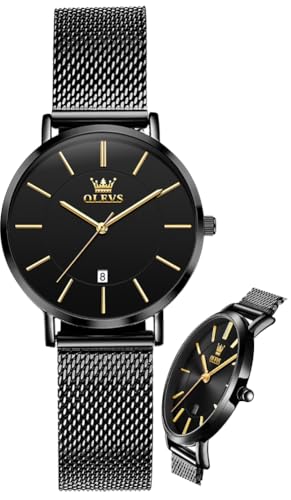 Image of OLEVS Womens Watches Classic Dress Female Wristwatch Ladies Stainless Steel Lady Watch