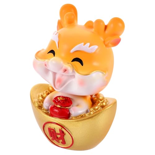 Figurine de dragon du zodiaque chinois pour décoration de table