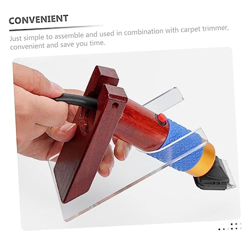 Guide de cisaillement tondeuse à moquette et support de coupe pour tapis tufté - 5