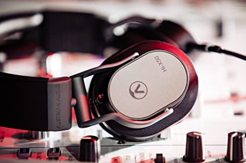 Austrian Audio Hi-X50 Professional Closed-Back On-Ear Headphones, Metallic (Black, Silver, or Gray) - Image 4