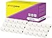 Produktbild 30 Rollen 76mm x 51mm Thermodirekt-Etiketten kompatibel für Zebra GK420d GK420t GC420d GX420d GX420t GC420t GX430t GT800 LP2844 TLP 2844 Citizen CL-S521 CL-S621 CL-S631 (1000 Etiketten pro Rolle)