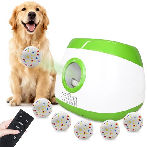 MEKAPLE Automatic Dog Ball Launcher, Upgraded...