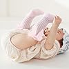 XBFOCNH 2 paia Calze da Donna Bimba,Calzini alti al Ginocchio Bambina Calzini,Morbidi e rispettosi della pelle, Adatto a bambini e neonati #5