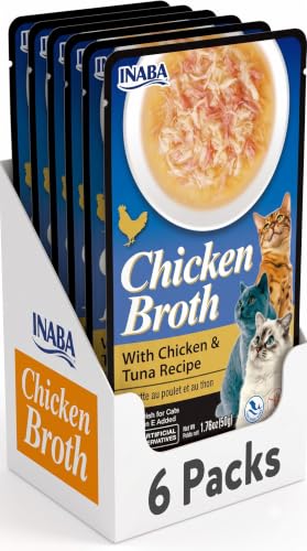 INABA Churu bouillon chats 12ct poulet thon