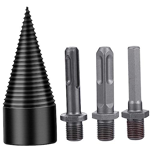 Abaodam Broca Para Leña Herramientas Eléctricas Para Cortar Troncos De Madera Astilladora De Madera Para Leña y Troncos Broca Para