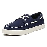 Timberland Newport Bay 2 Eye, Náuticos Para Hombre, Azul (Navy Canvas), 44 EU