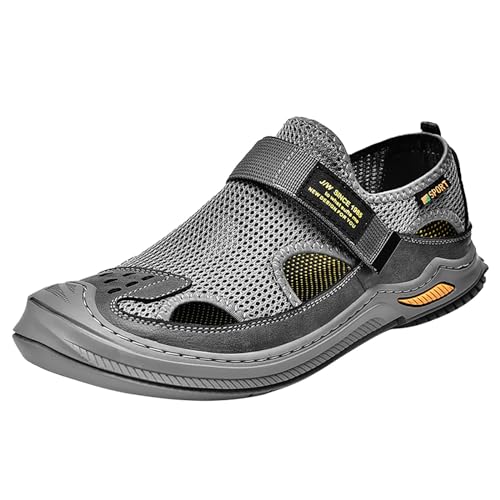 Sandalias de piel sintética para hombre con el ajuste ligero y seguro que tus pies necesitan