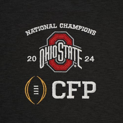 Chaqueta de 1/4 cremallera Ohio State Buckeyes para hombre de Vantage Apparel 5