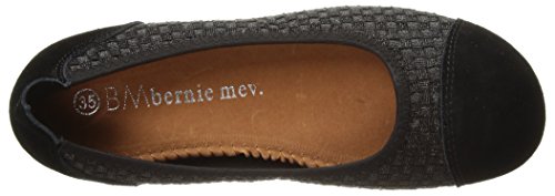 Bernie Mev Girl's Bella Me K Ballet Flat, Black/Metallic, 28-35 M M Eu Big Kid (29 Us) #TOP4