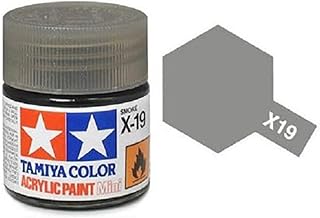 Tamiya Models X-19 Mini Acrylic Paint, Smoke