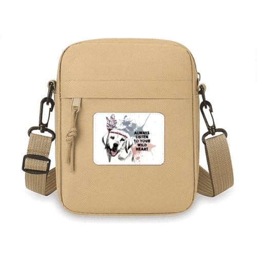 Mini sac à bandoulière pour téléphone portable et cartes d'identité
