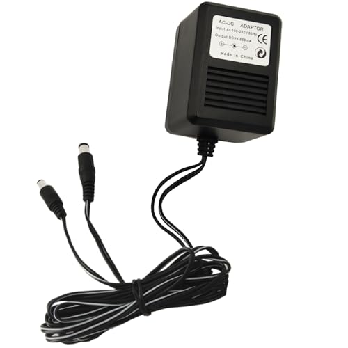 Power Cord for SNES,Power Cable for NES, AC Power Supply Compatible with Super Nintendo SNES/NES/Genesis1 Console