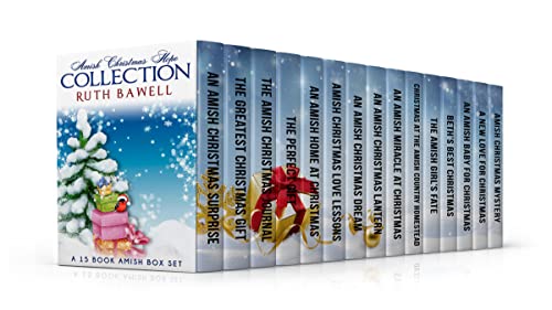 Amish Christmas Hope Collection (15 Book Box Set): Clean and Wholesome Amish Romance (Amish Clean Romance Box Sets)