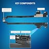 Ear Speaker Module and Face ID Sensor Proximity Light Flex Cable Assembly Replacement for iPhone XR