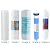 TGI-525 Filter Replacement Kit Compatible with Topway Global Reverse Osmosis System, One-Year Supply with Sediment, Carbon Block, and GAC Cartridges, 50 GPD RO Membrane, Plus a Post Carbon Filter