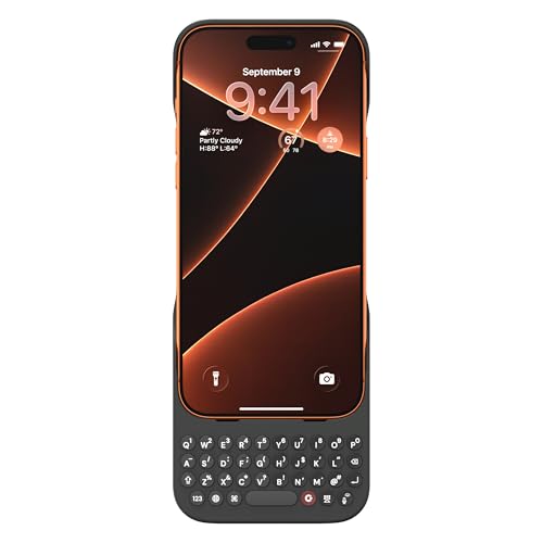 Clicks Keyboard Case for iPhone 17 Pro Max - Onyx