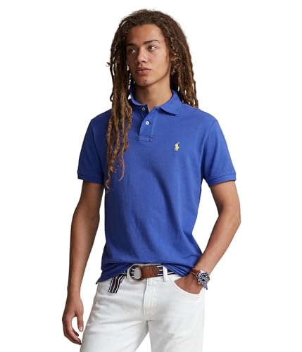 Image of Polo Ralph Lauren Men's Custom Slim Fit Mesh Polo Shirt