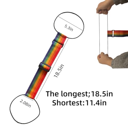 Multi usestrong Adjustable Luggage Straps,Luggage Connector Straps, Suitable for Travel Bags and suitcases Equipped with 2 Tags(6pcs) - Image 6