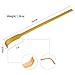 Renook 1 Pack Wooden Bamboo Back Scratcher, 16.5 Inch Long Handle Back Scratchers, 100% Natural Bamboo Back Scratchers for Adults Men Women