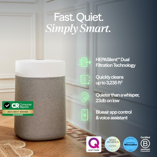 Image of BLUEAIR Air Purifiers for Home Large Room up to 3,235 Ft, Blue 211i Max