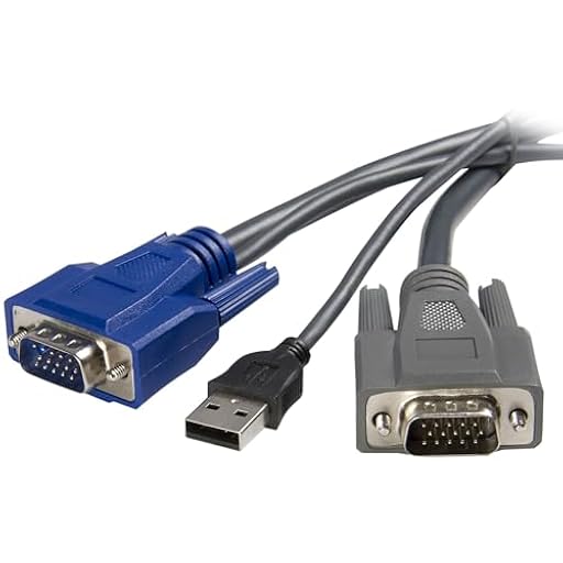 StarTech.com Cable KVM USB VGA 2 en 1 Ultra Delgado - 1,8m | Ya disponible en tu tienda friki favorita! En mundofriki.es!