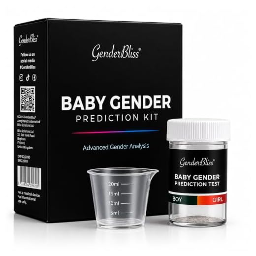 GenderBliss Gender Prediction Test Kit - Early Pregnancy Boy or Girl Gender Reveal Home Test - Non-invasive Safe for Mother and Baby. Find out your babies gender as early as 10 weeks!