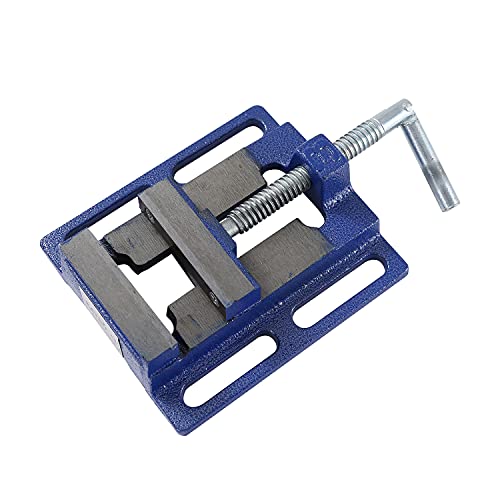 KATSU Étau pour Perceuse à Colonne 3 75mm Pilier Banc Perceuse Étau pour l'Entretien des...