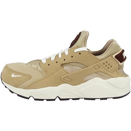 Nike Air Huarache Run PRM, Chaussures de Running Compétition Homme, Multicolore (Desert/Sail/Burgundy Ash/Royal Tint 202), 45 EU