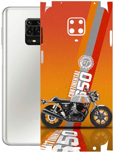 Image of AtOdds - Full Body Back Screen Guard Protector Film - Lamination Wrap Skin Sticker Compatible with REDMI Note 9 PRO MAX | Scratchproof Matte Finish (Bullet)