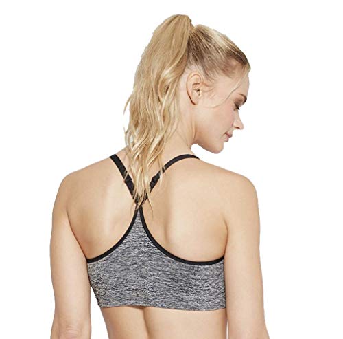 Champion C9 Women's Seamless Padded Strappy Cami Sports Bra - (Heather Black, XXLarge)