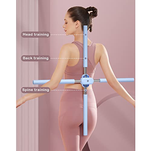 Posture Corrector, Yoga Sticks Stretching Tool, Yoga Training Sticks For Posture, Back Straightener Posture Corrector, Back Brace Retractable Design Humpback Correction Stick For Adult And Child #TOP6
