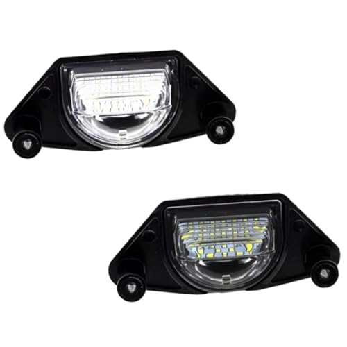 Luces matrícula Chevrolet S10 evita multas por placa oscura kit iluminación trasera 1982-1996