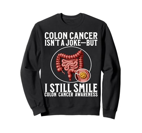 Colon Cancer Awareness Items Gifts Colon Cancer Warrior Sudadera