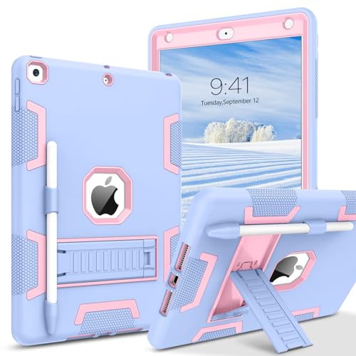 Étui iPad 9 8 7 génération protection robuste 10.2 pouces avec support de stylo