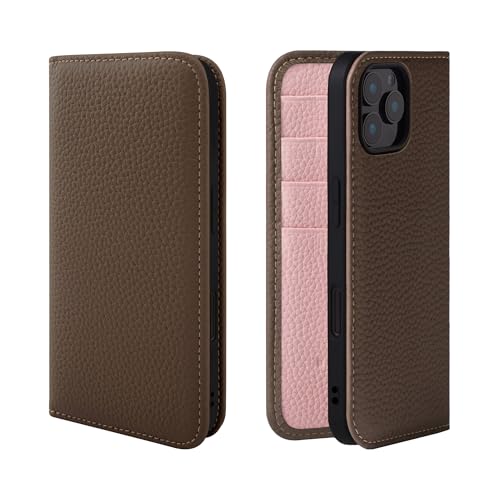 HANATORA for iPhone 16ProMax �P�[�X �蒠�^ �{�v �X�}�z�P�[�X �X�}�z �X�^���h �R�[�h�z���_�[ �t�� �V�������N�J�[�t���U�[ �}�O�l�b�g�Ȃ� �g�[�v + �s���N PH-16ProMax-Taupe-PK �M�t�g �a���� ����