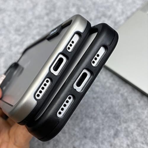 Coque iPhone 16 Pro Max refroidissement silicone souple gris évite surchauffe - 5